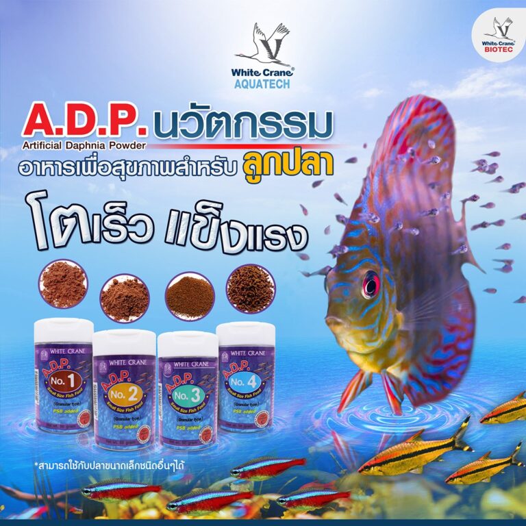 A.D.P. นวัตกรรมอาหารเพื่อลูกปลา